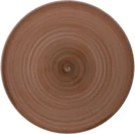 Prato Raso Tramontina Paraty Mocha em Porcelana 25 cm