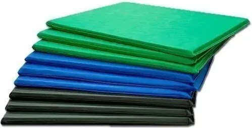 10 Colchonetes Gin�Stica, Academia E Yoga - 90 X 50 X 3 (Azul)