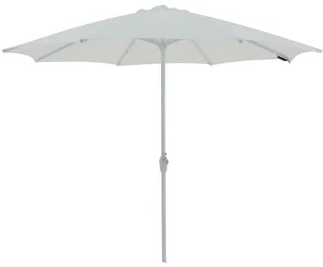 Ombrellone Victor Branco - 2,70 M - Aluminio com Led - 69165 Sun House