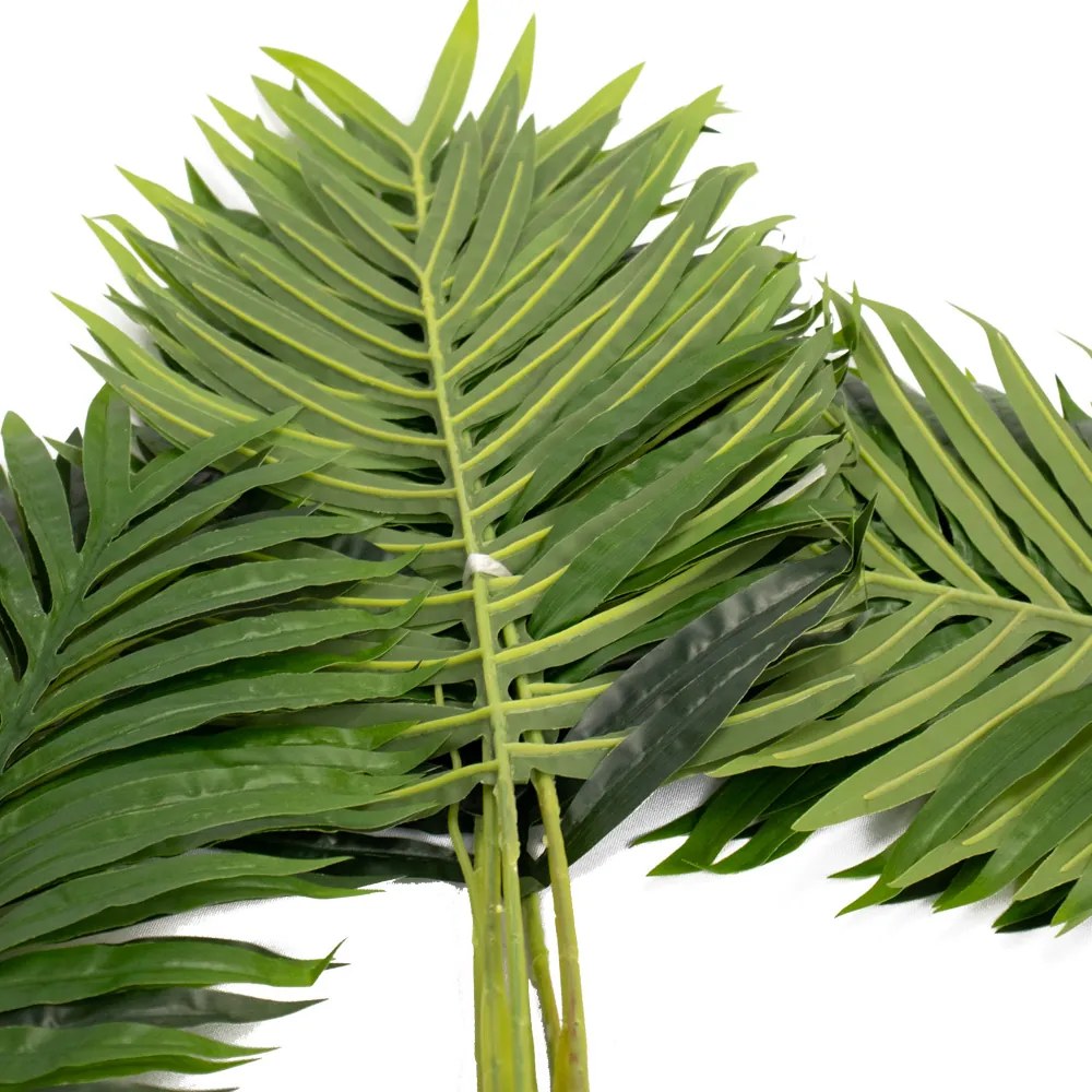 Planta Artificial Palmeira Areca Real Toque X15 Verde 114 cm F04 - D'Rossi
