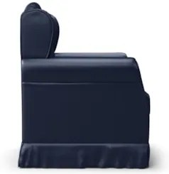 Poltrona de Amamentação Balanço Lucy Z39 Sintético Azul Marinho - Mpoz