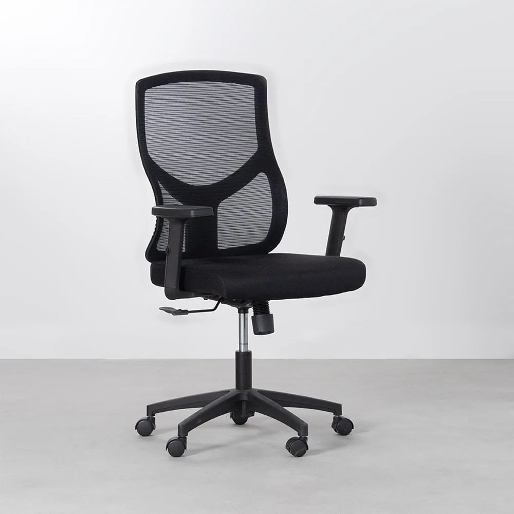 Cadeira de Escritório Arion Baixa - Preto