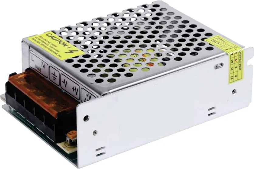 Fonte Chaveada 60W 5A 12V/dc Bivolt Ip20 11X7,8X3,6Cm | Opus Ac 30975