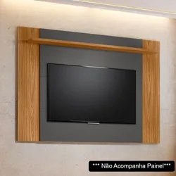 Prateleira Decorativa Multiuso 136cm 1 Peça Prime L06 Nature Fosco - M