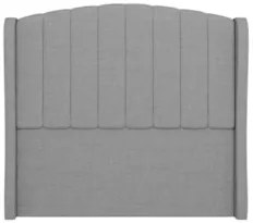 Cabeceira Casal Queen Cama Box 160cm Glenda Z04 Linho Cinza - Mpozenat