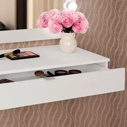 Penteadeira Suspensa PE2004 Branco - Tecno Mobili