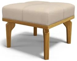 Poltrona de Amamentação Balanço e Puff Base de Madeira Brenda G05 Linh