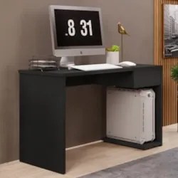 Mesa de Escritório Para Computador Noronha Z19 Preto - Mpozenato