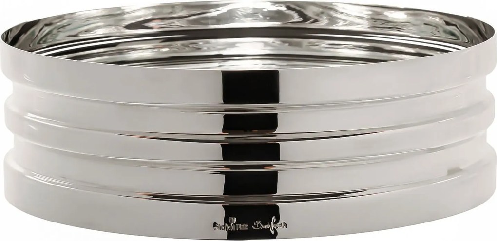 Cachepot Bowl Shefield Plate - Prata Prata