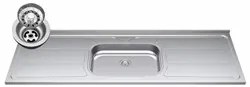 Armário de Cozinha Modulada de Canto 9 Peças CP06 Balcão com Pia Inox