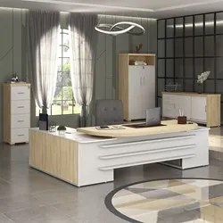 Conjunto Escritório Home Office 4 Peças Corp A06 Carvalho/Branco - Mpo