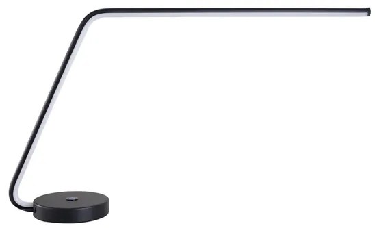 Luminaria De Mesa Led Aluminio 12W 3000K Linea - PRETO