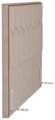 Cabeceira Cama Box Casal 140cm Órion Z37 Linho Areia - Mpozenato