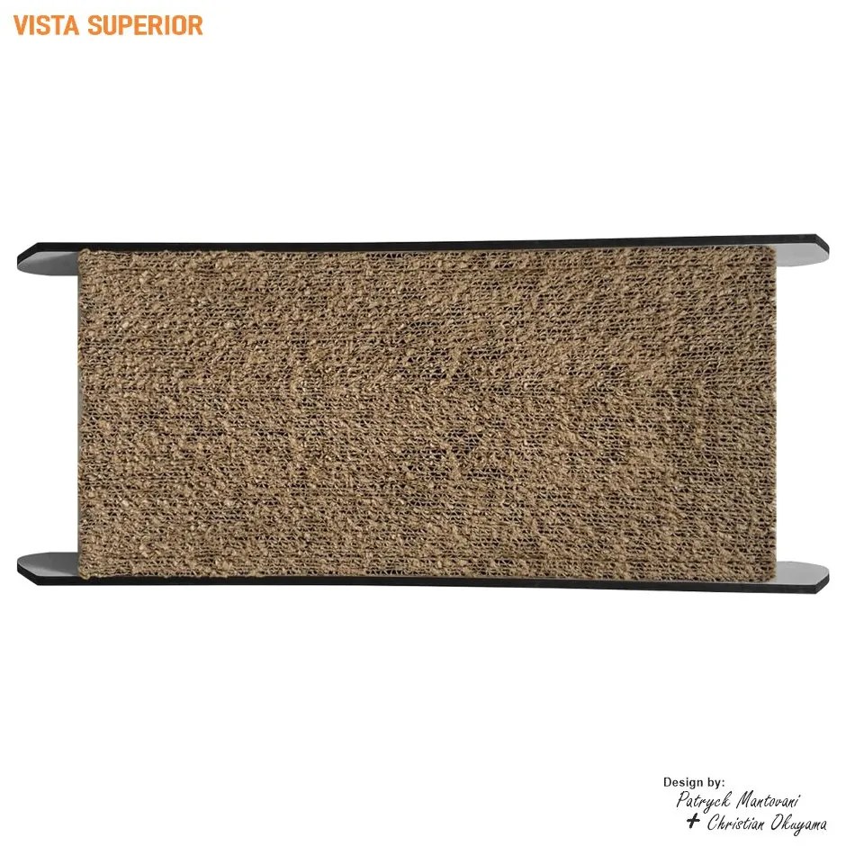 Arranhador de Gato Esteira de Chão B500 Bege - Sheep Estofados - Bege