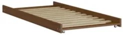 Treliche Solteiro Juvenil com Escada Fixa Bliss Z40 Castanho Acetinado
