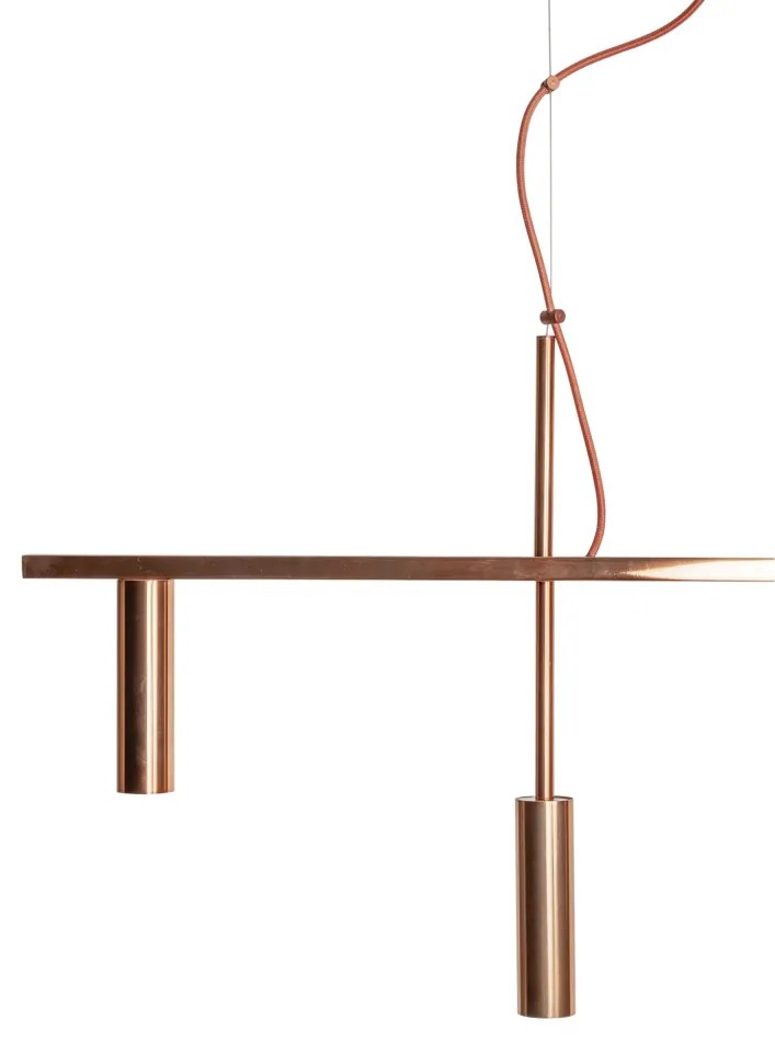 Pendente Platinum Linear 3,8X44,5X170Cm 7Xmr11 - Usina 16930/170 (AO-F - Azul Oceano Fosco)