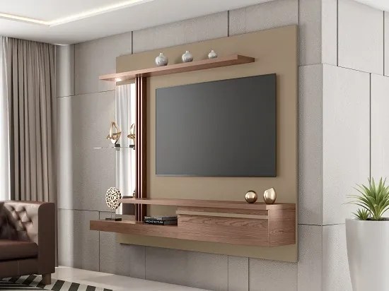 Painel Denver Fendi/Freijó – Bechara Móveis