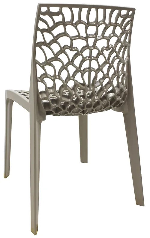 Cadeira Gruvyer Sala de Jantar Nude - D'Rossi