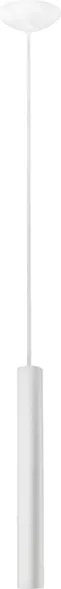 Pendente Alumínio 29,5xø4cm Lisse I - BRANCO