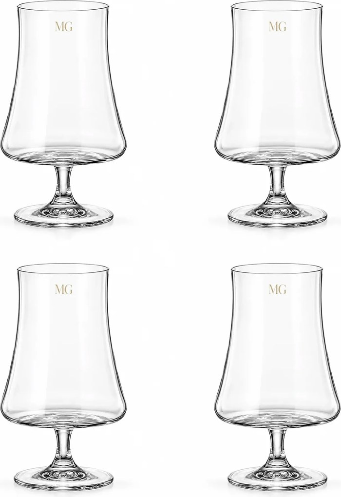 Kit de Taças de Cristal para Cerveja Classic 480ml - 4 Pçs 4 Pçs