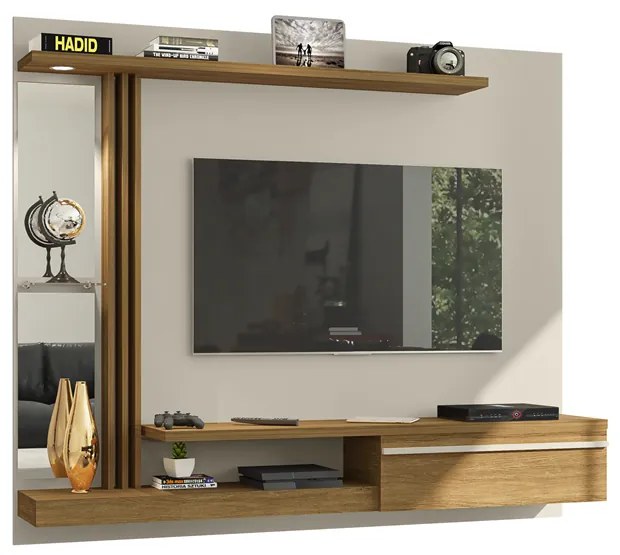 Painel Denver Off white Cinamomo - Bechara Móveis