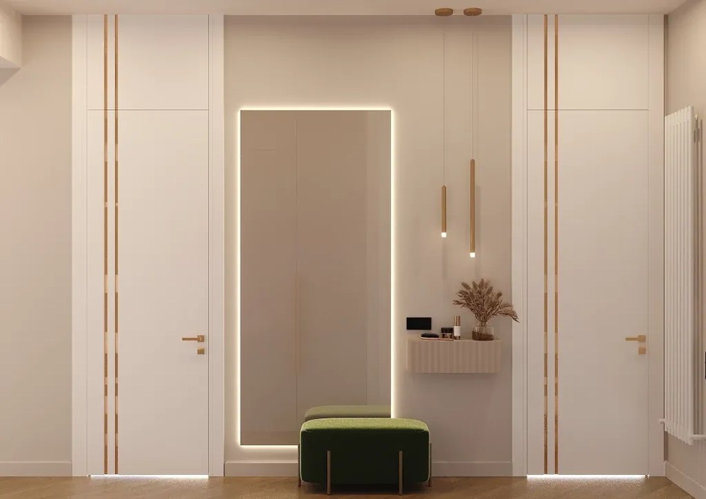 Pendente Tubo Ø2,9X30Cm Ponteira Acrílico 1Xled 5W - Qimporta Pd2315 (CHAMPANHE, 110v)