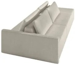 Sofá Ilha Modular com Puff para Sala Living 252cm Georgia Z08 Boucle B