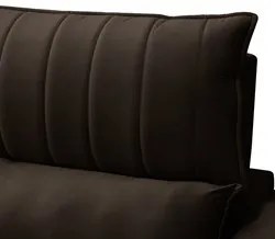 Sofá Retrátil 4 Lugares com Porta Copo 280cm Andes F05 Veludo Marrom E