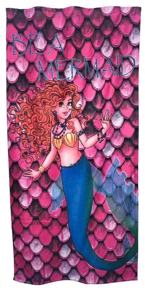 Toalha de Banho Infantil Estampada - SEREIA  SEREIA