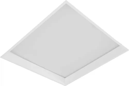 Plafon Led De Embutir Aluminio Branco 25,2W 3000K Imo