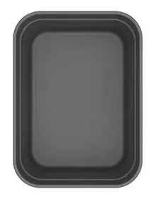 Organizador De Gavetas Logic Mini - Chumbo