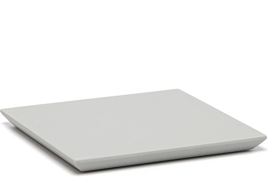 Bandeja Slim Resina 240X240mm - Crômio Fosco  Crômio Fosco