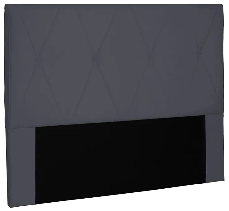 Cabeceira Cama Box Casal 140cm Aquilla Suede Cinza - Sheep Estofados - Cinza