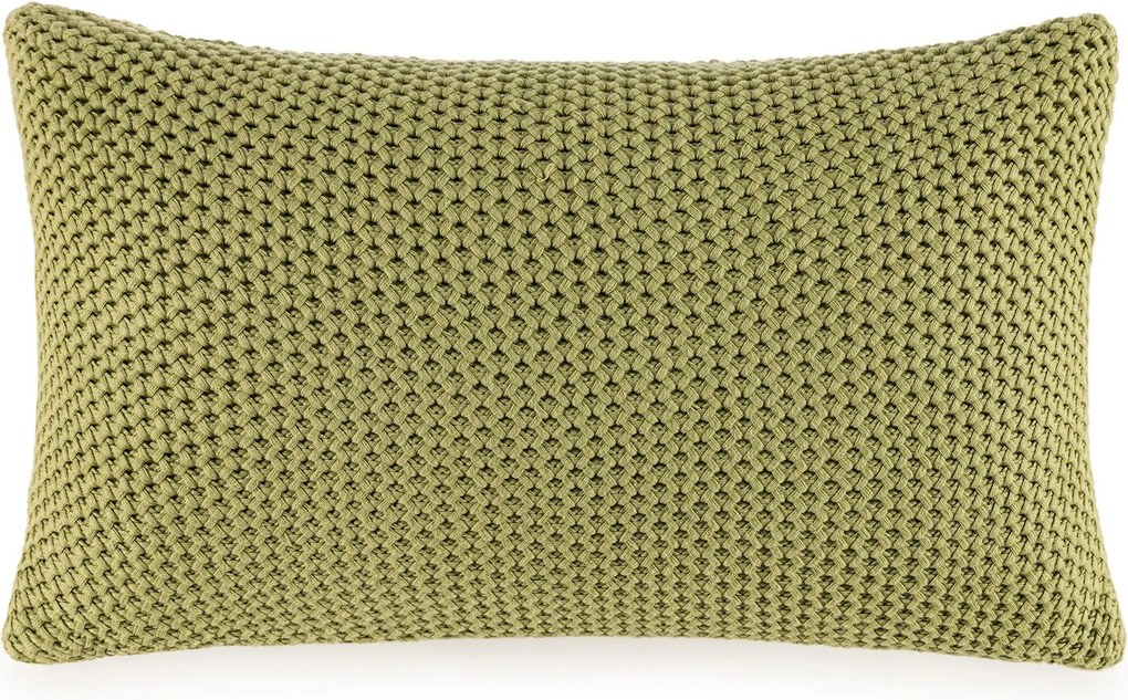 Almofada c/ Enchimento Trussardi 100% Algodão Siena - Zucchine 40 x 40