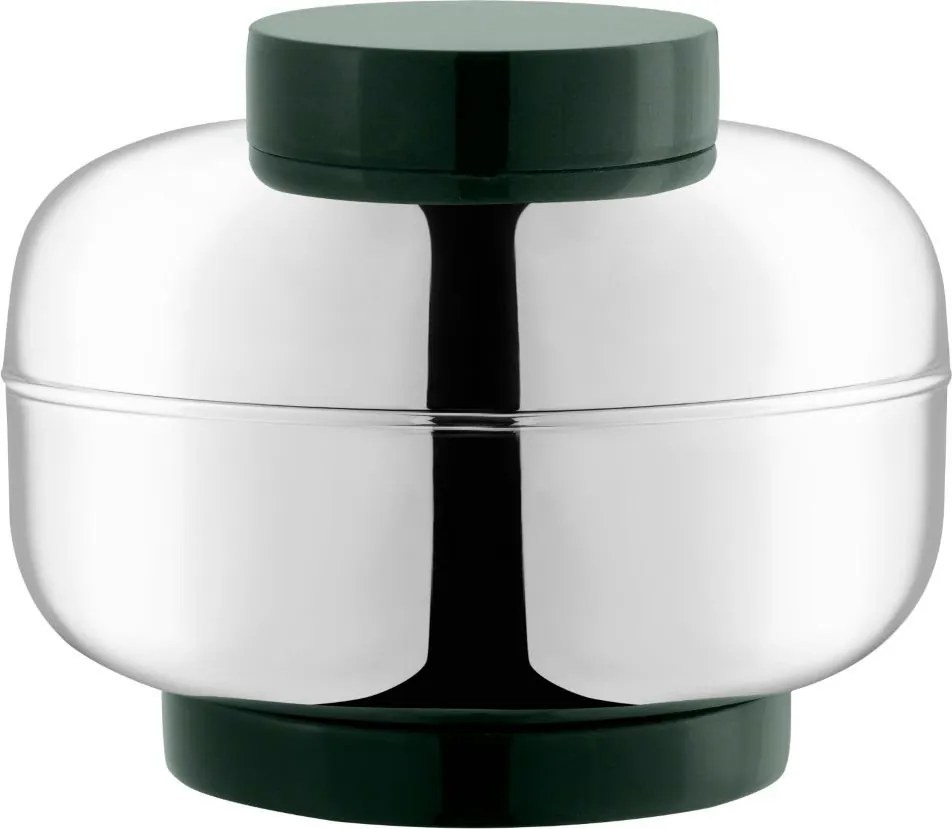 Bowl Volupté Pequeno Prata C/ - Resina Verde Resina Verde