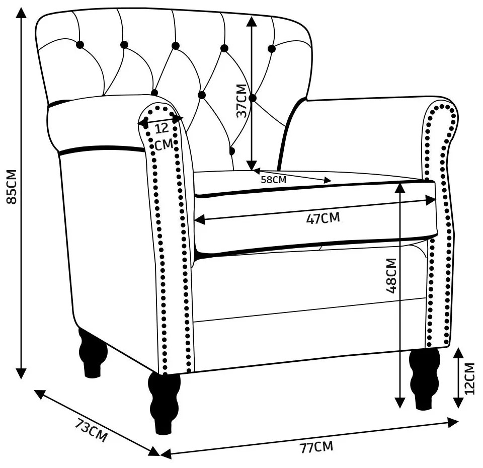 Kit 04 Poltronas Decorativas Sala de Estar Níger Pés Madeira Couro Mel G58 - Gran Belo
