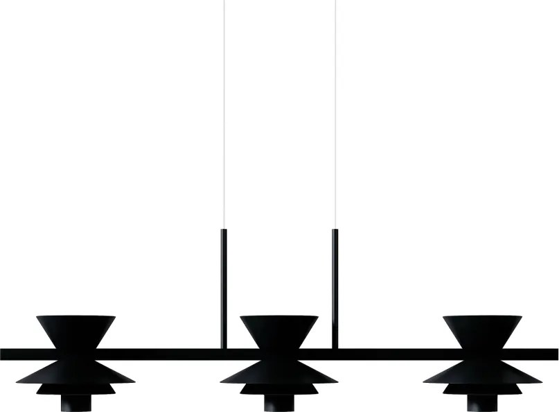 Pendente Bird Occa Linear 15X23X70Cm Alumínio 03Xmr11 - Qimporta Pd237... (CHAMPANHE)