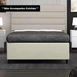 Base para Cama Box Casal 138x188cm Hit I02 Corano Bege - Mpozenato