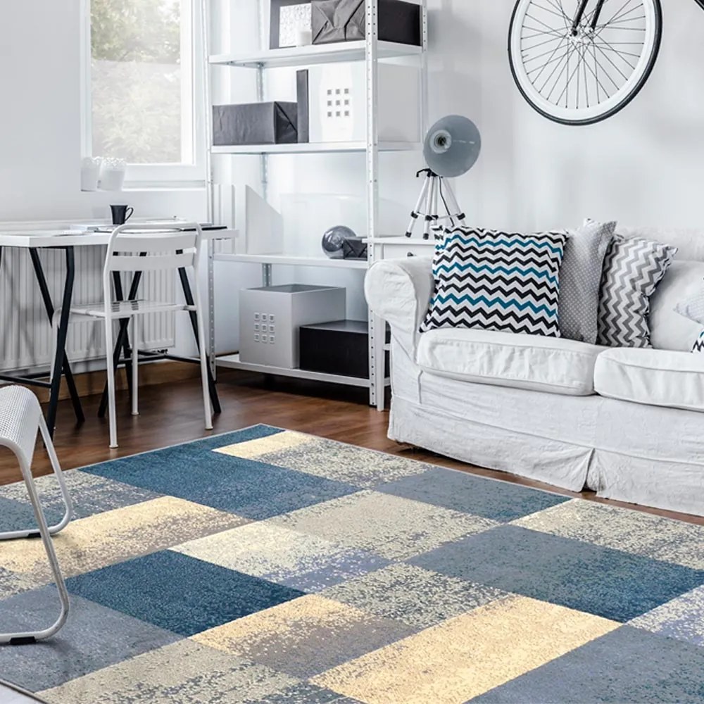Tapete Tecido Supreme Quadros 50/27 150x200cm T01 - D'Rossi
