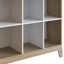 Estante Infantil com 6 Nichos Organizadores 93cm Favo de Mel 008 Itapu