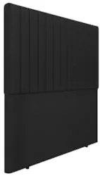 Cabeceira Cama Box Queen 160cm Estofada Plutus Sintético Preto Z04 - M