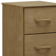 Mesa de Cabeceira Para Quarto 42cm 2 Gavetas Renzo Freijó F07 - Mpozen