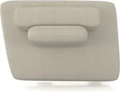 Sofá Modular 140cm Living Sala de Estar Moby Boucle Creme Z08 - Mpozen