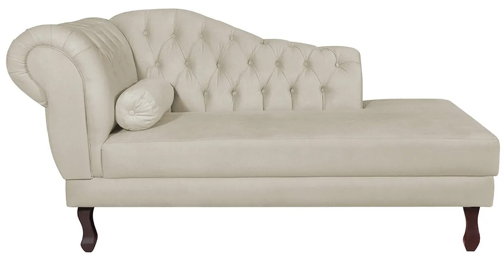 Diva Recamier Diana 130cm Lado Direito Linho - ADJ Decor