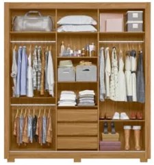 Guarda Roupa Casal 3 Portas de Correr e Espelho 202cm Toronto Z17 Frei