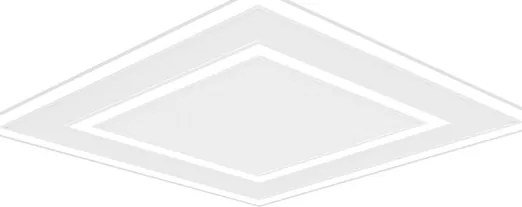 Plafon Embutir Led 65,6W 4000K Branco Fit Edge