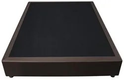 Base Box para Cama Casal 138x188cm Liz S05 Sintético Marrom - Mpozenat