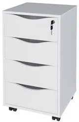 Conjunto Escritório Home Office 4 Peças Mity A06 Branco - Mpozenato