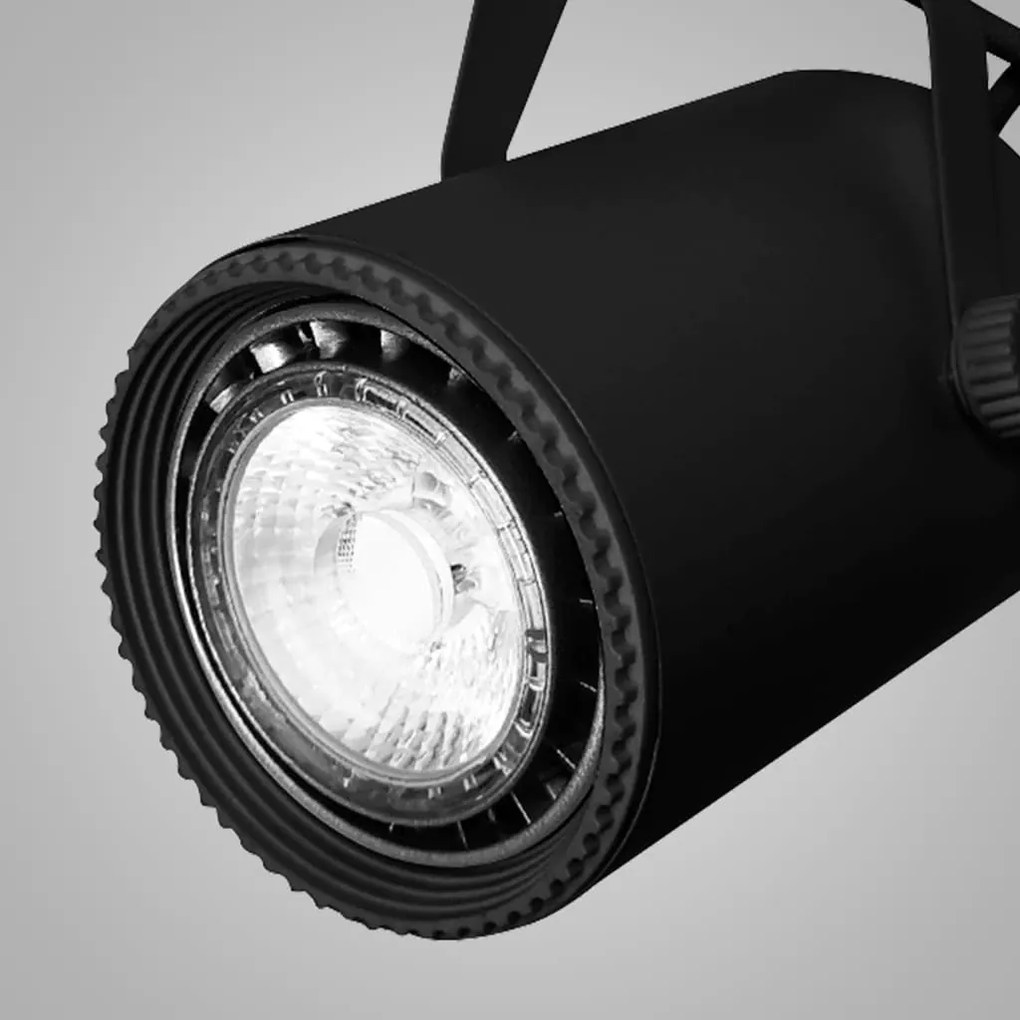 Spot Para Trilho Eletrificado Para Lâmpada Par20 Ip20 Preto | Opus Pro... (Preto)