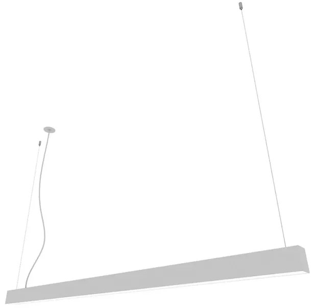 Pendente Led Aluminio 35,6W 4000K New Fit40 - BRANCO